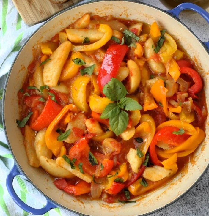 Italian Peppers & Potatoes