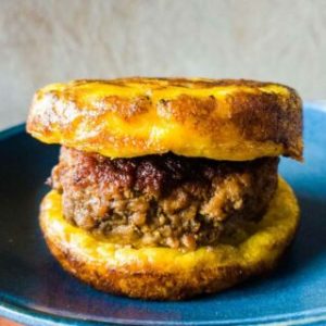 carnivore chaffle burger